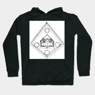 Pyramid Robot Hoodie